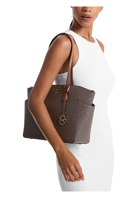 Borsa tote Marilyn media con logo Michael Kors | 30S2G6AT2B252